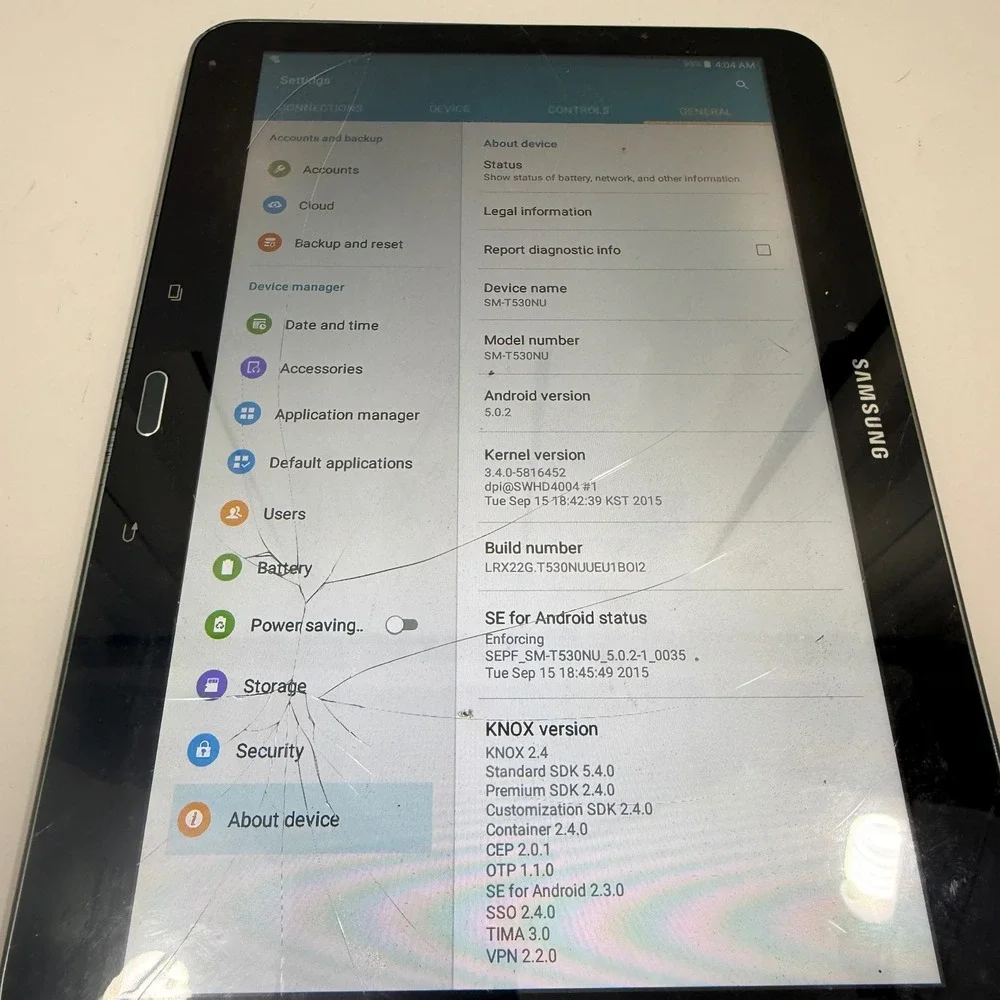 Samsung galaxy tab